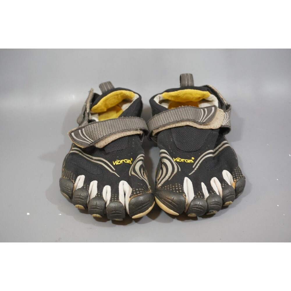 Vibram FiveFingers KomodoSport Men's Size 9 Barefoot Shoes Black Silver Read - Picture 2 of 8